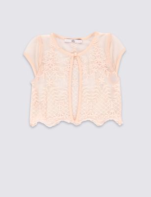 Floral Lace Bolero &#40;1-7 Years&#41;